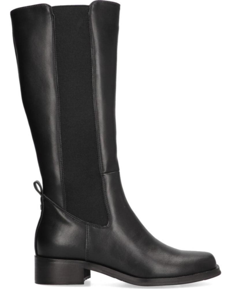 Botas de Mulher ETIKA BOTA ALTA PLANA PARA MUJER 11007 COLOR NEGRO