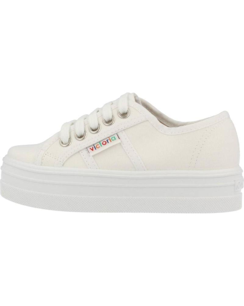 ZAPATILLAS VICTORIA BARCELONA LONA PLATAFORMA 109200 BLANCO BLANCO