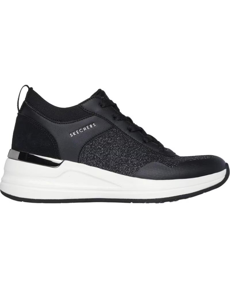 de skechers sneakers winning streak mujer negro