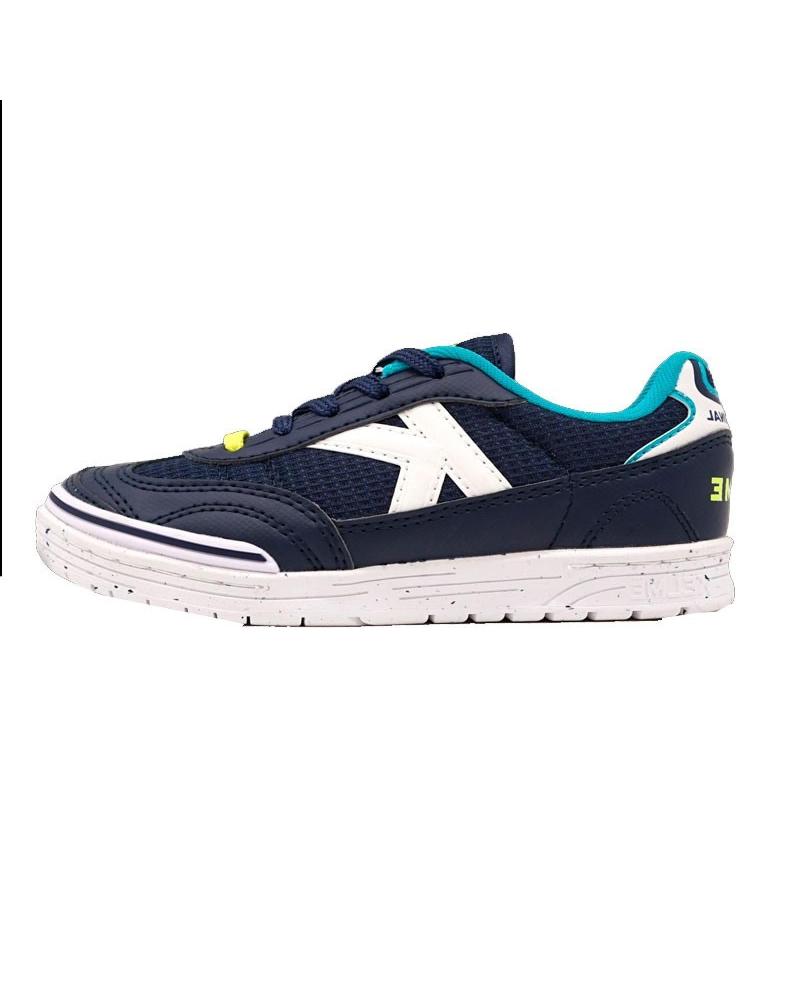 Deportivas de Niño KELME TRUENO LACE 55449 611 MARINO BLANCO AZUL