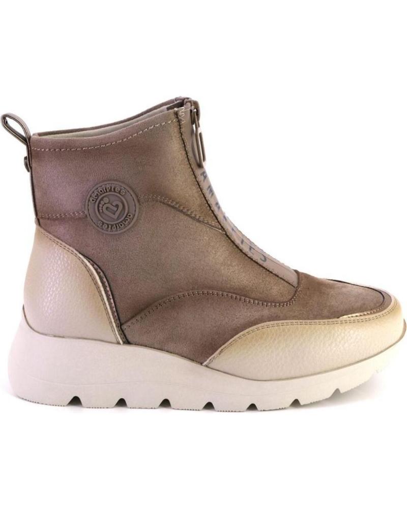 Botins de Mulher AMARPIES 27098 BOTINES DE MUJER CREMA