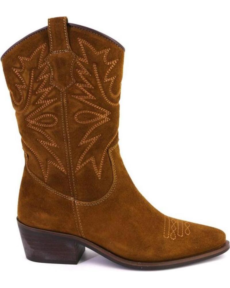 Botas de Mujer LOL SHOES DEKA BOTAS DE MUJER ANTE SERRAJE CUERO