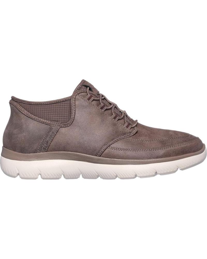 Botines de Hombre SKECHERS 232927 BOTINES DE HOMBRE SLIP INS MARRON
