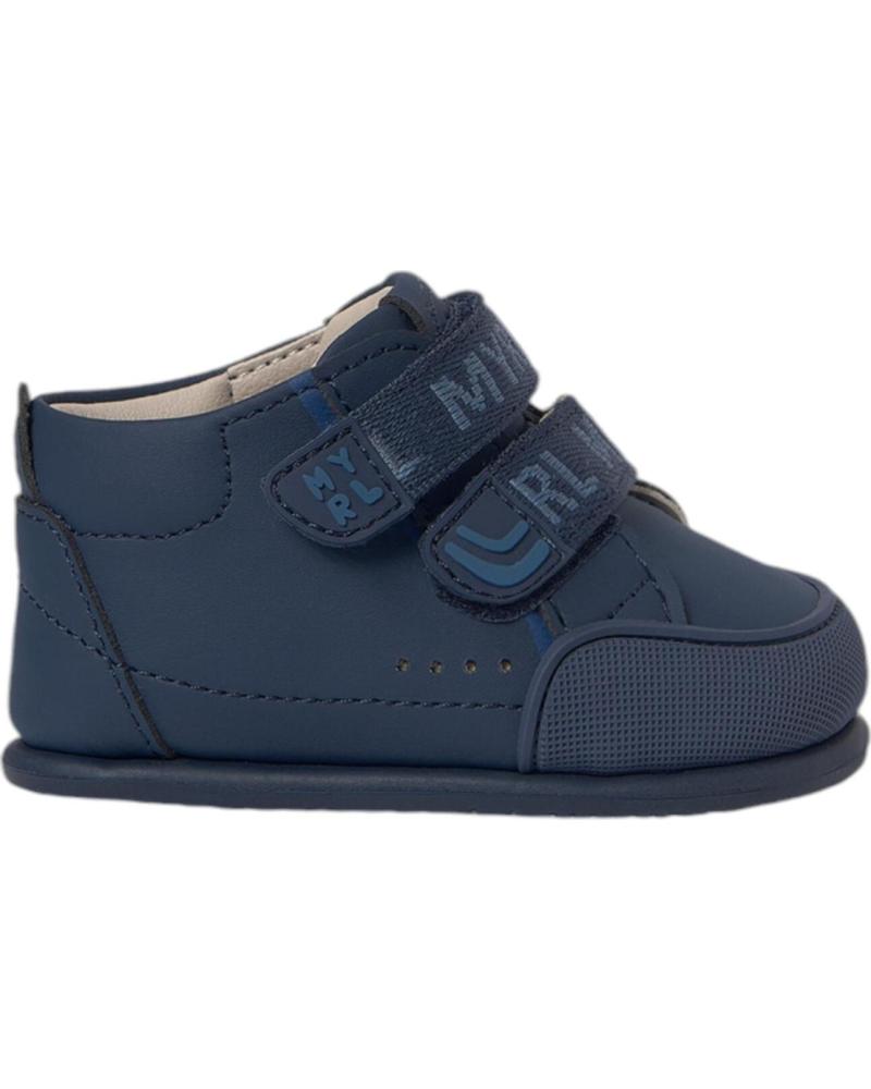 Botines de Niño MAYORAL ZAPATILLAS DEPORTE 42500 BOTIN DEPORTIVO RESPETUOSO AZUL