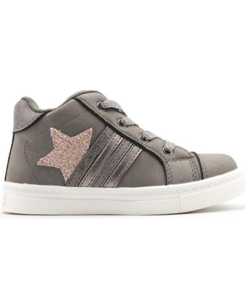 Deportivas de Niña BUBBLE BOBBLE ZAPATO ABOTINADO BUBBLE PARA NINA C1180 COLOR GRIS PLOMO