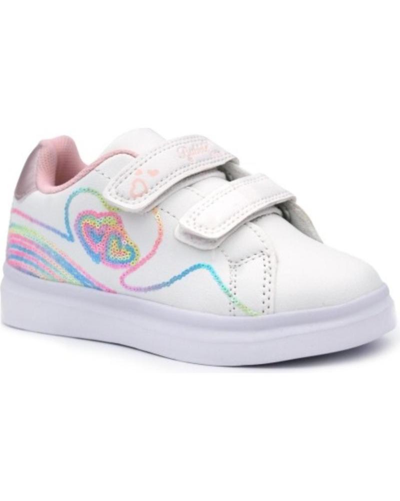 Deportivas de Niña BUBBLE BOBBLE ZAPATILLA DEPORTIVA BUBBLE PARA NINA C902 COLOR BLANCO