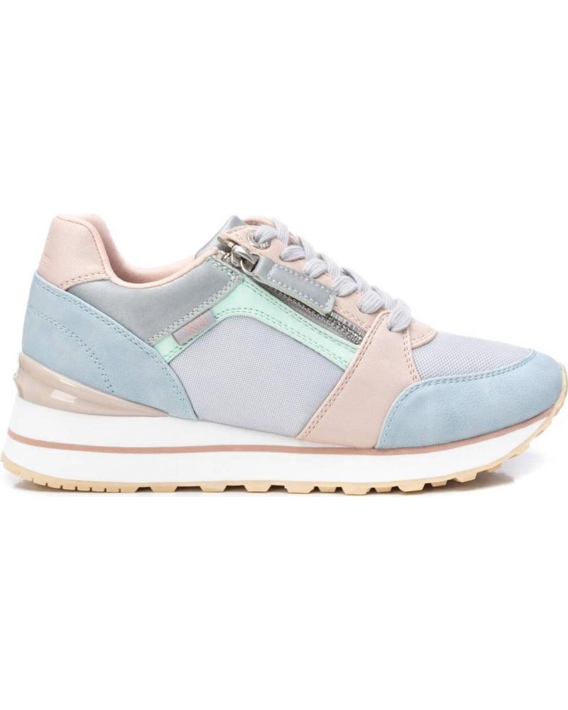 Zapatillas deporte de Mujer XTI ZAPATILLAS XTI CON CREMALLERA LATERAL EN TONOS PASTEL JEANS