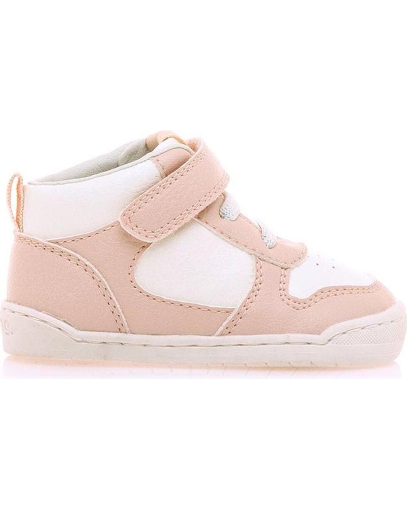 Deportivas de Niña MTNG 48938-C55161 FREE BABY ZAPATILLAS DE NINA BLANCO-NUDE