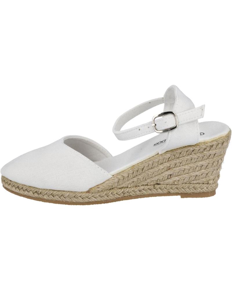 Sandalias de Mujer L&R SHOES 088-7 ALPARGATAS ESPARTO MUJER BLANCO