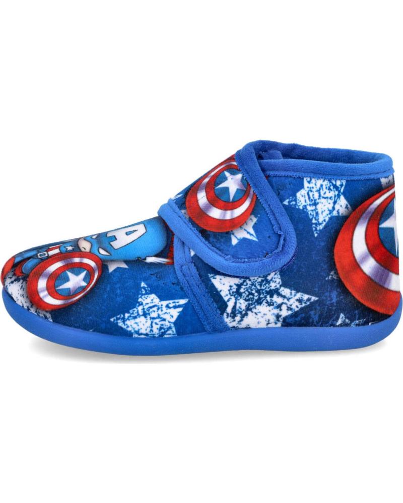 L&R SHOES NATALIA 46 - ZAPATILLAS VELCRO CAPITÁN AMÉRICA AZULÓN AZULON