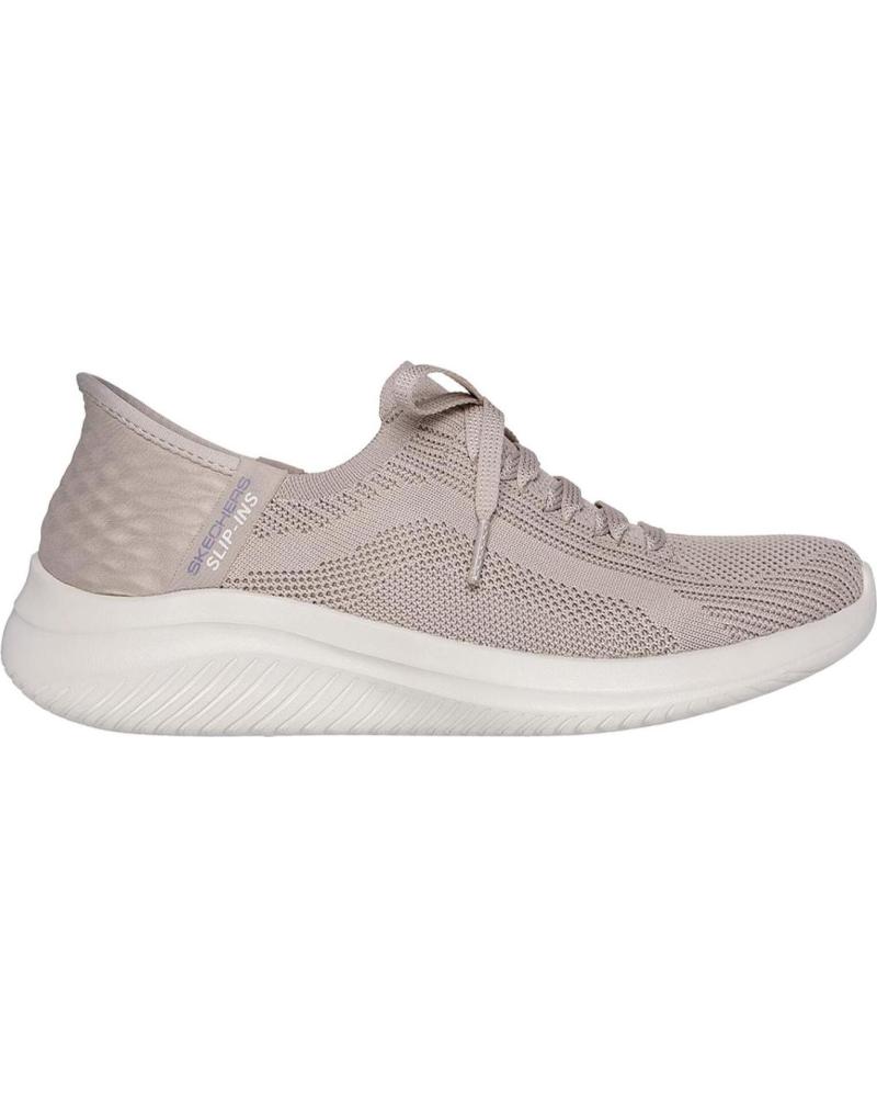 Deportivas de Mujer SKECHERS SLIP-INS ULTRA FLEX 3 0 - BRILLIANT TAUPE
