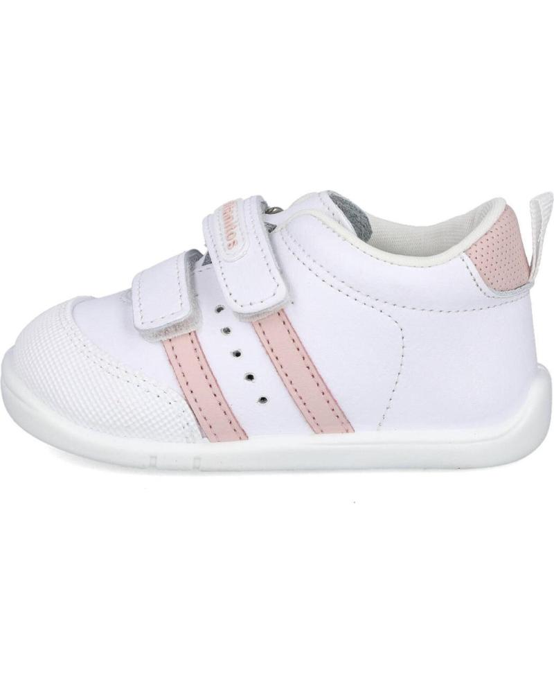 Deportivas de Niña TITANITOS B500-AMANCIO ZAPATILLAS DEPORTIVAS BAREFOOT DE NINA BLANCO-NUDE