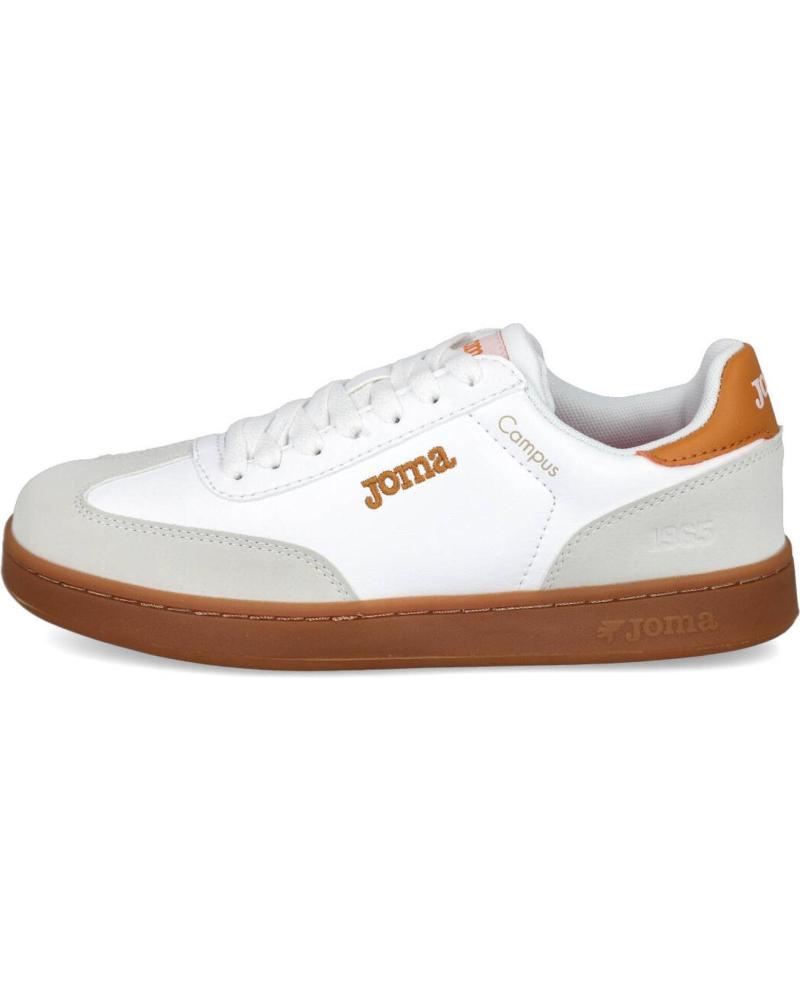 Deportivas de Mujer JOMA C-CAMPUS-LADY-2408 ZAPATILLAS CASUAL DE MUJER BLANCO-CORAL