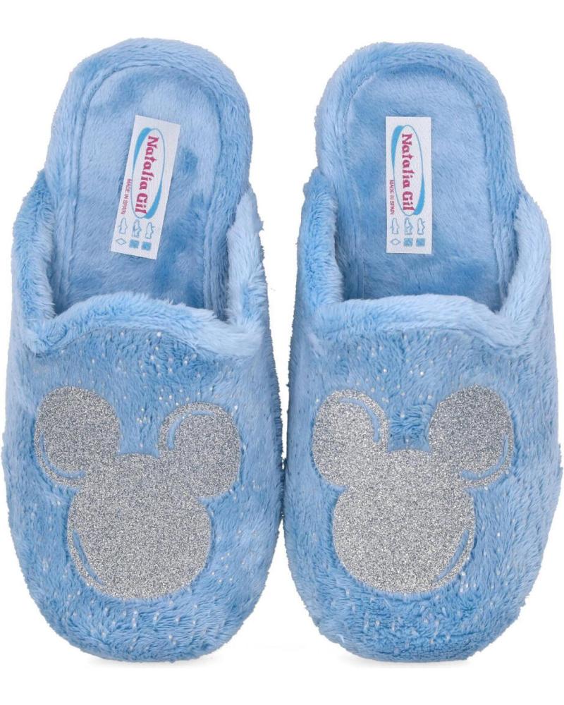 Calzado de casa de Niña L&R SHOES NATALIA 7023 ZAPATILLAS DE CASA PARA NINA CELESTE