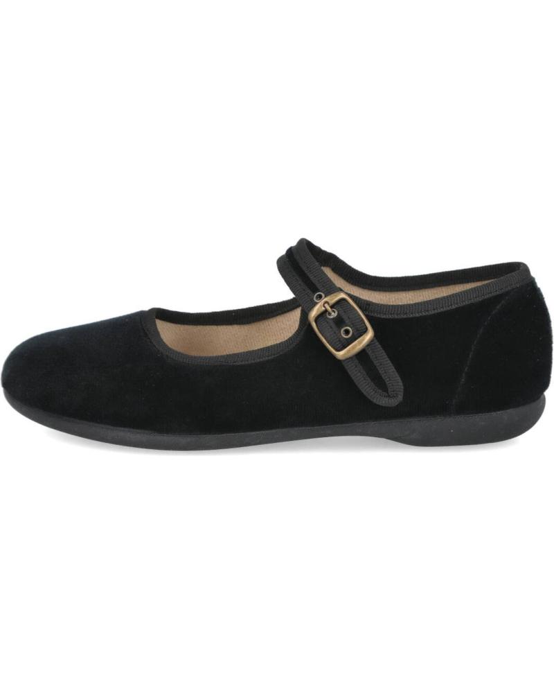 BATILAS MERCEDITAS TERCIOPELO MODELO 11251 NEGRO NEGRO