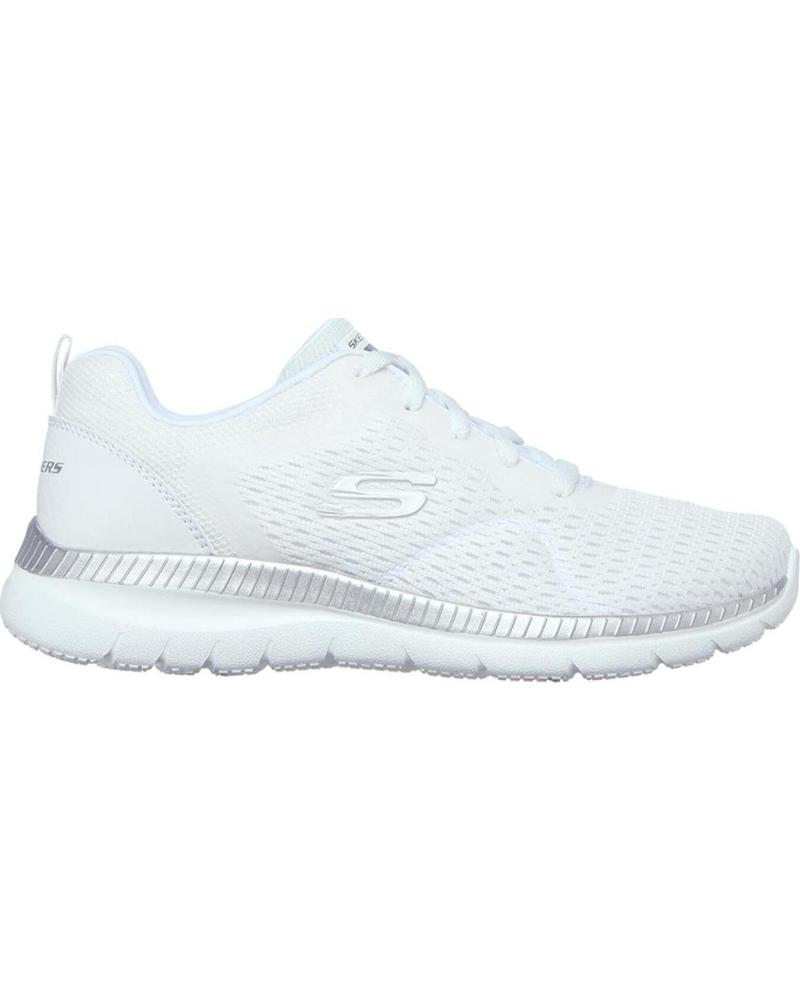 Deportivas de Mujer SKECHERS SKECHERS 12607 BOUNTIFUL - QUICK PATH BLANCO