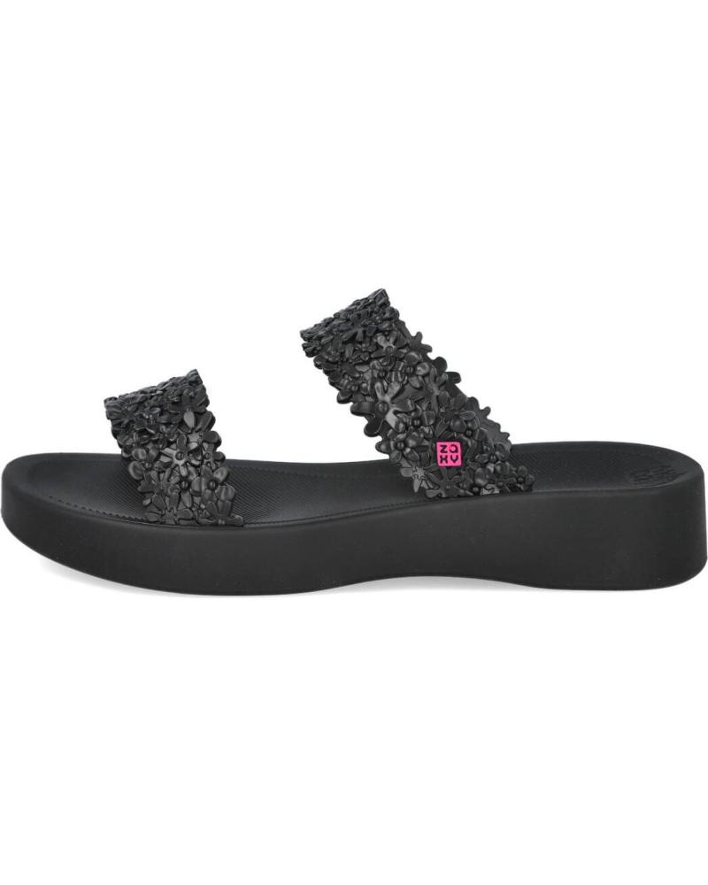 Chanclas de Mujer ZAXY 18632 PRIMAVERA SLIDE MUJER NEGRO