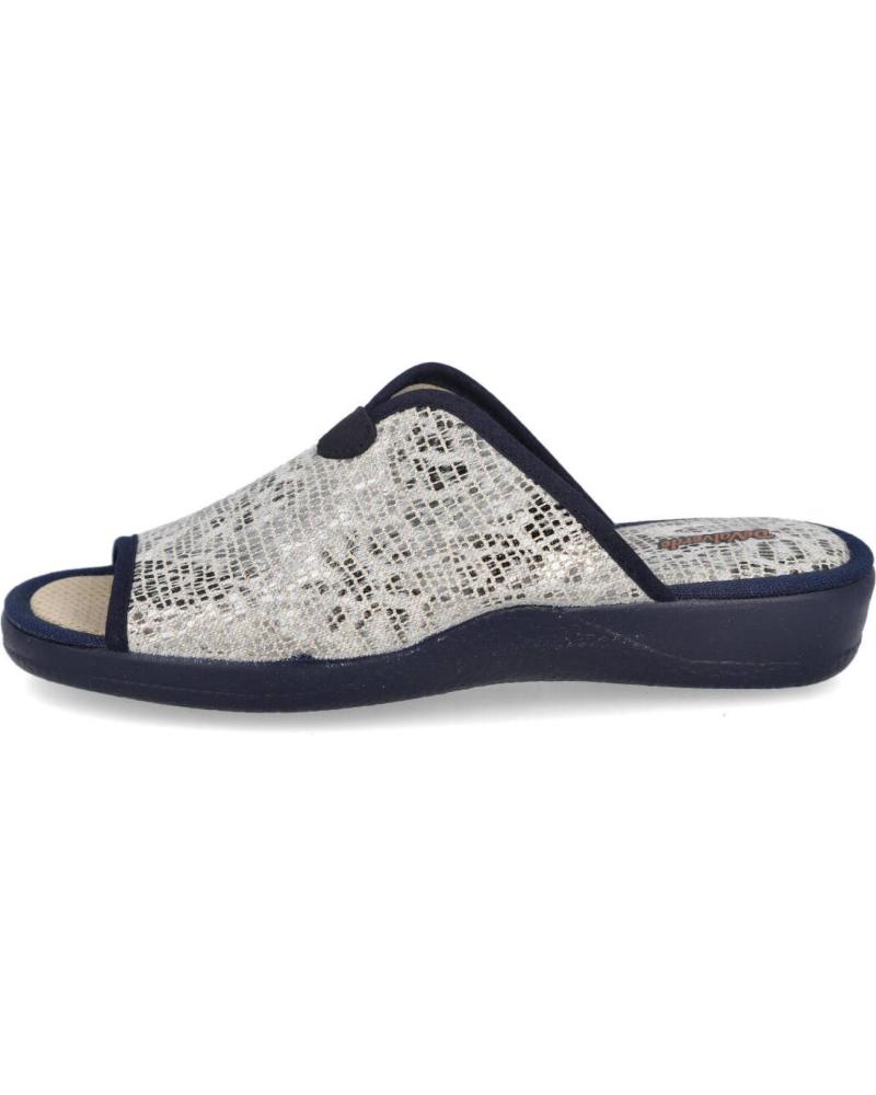 DEVALVERDE ZAPATILLAS DE CASA MODELO 1544 AZULES AZUL
