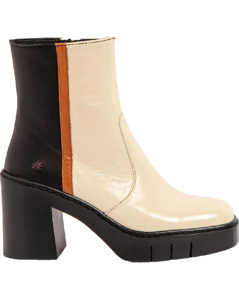 Botas de Mujer ART BOTA MUJER 1974 BERNA CREAM-BLACK