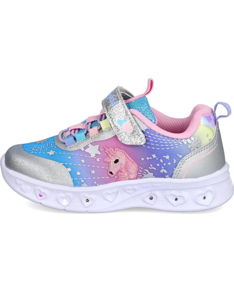 Deportivas de Niña L&R SHOES LR SHOES FH521-L ZAPATILLAS DEPORTIVAS CON LUCES PARA NINA CELESTE