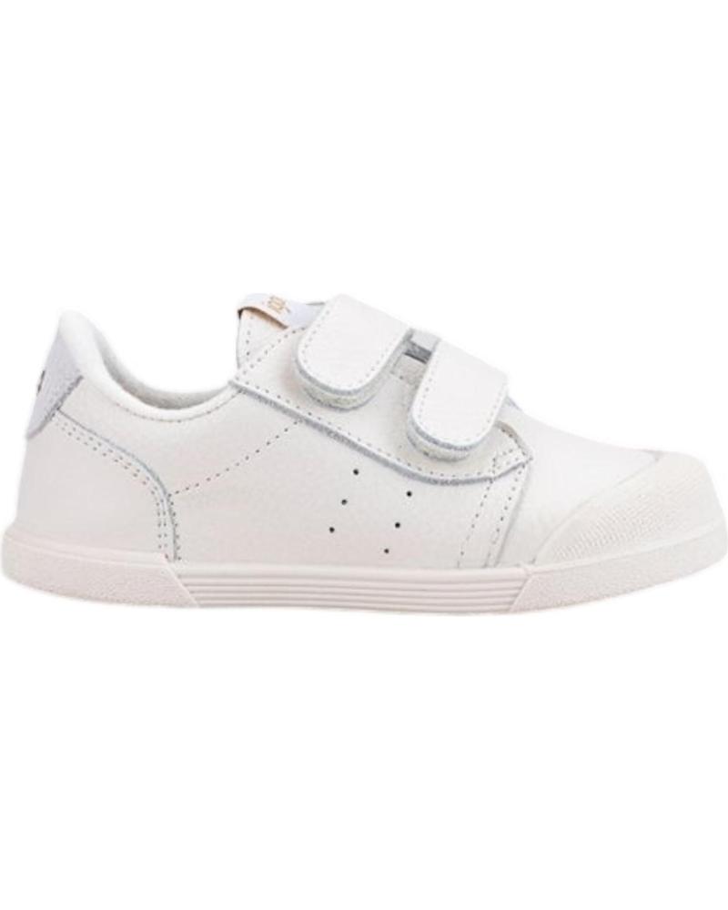 ZAPATILLAS BAREFOOT RESPETUOSAS IGOR W10325 BLANCAS CON VELCRO PARA NIÑOS BLANCO