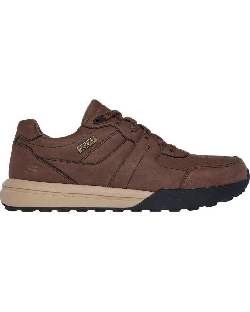 Deportivas de Hombre SKECHERS NETSON GANDER MARRON
