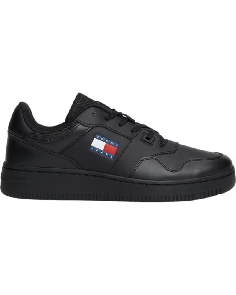 Tommy Jeans - Zapatillas Negras para Hombre - Retro Negro