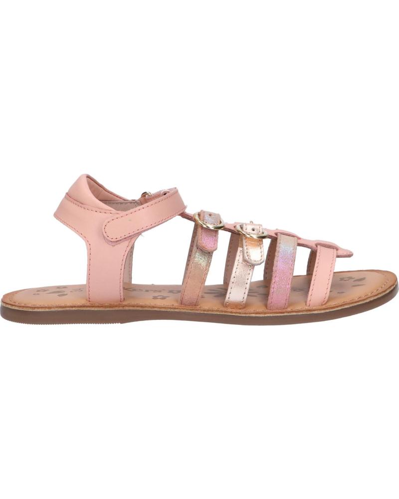 Sandalias de Niña KICKERS 894650-30 DIVETA 132 ROSE CLAIR RAINBOW