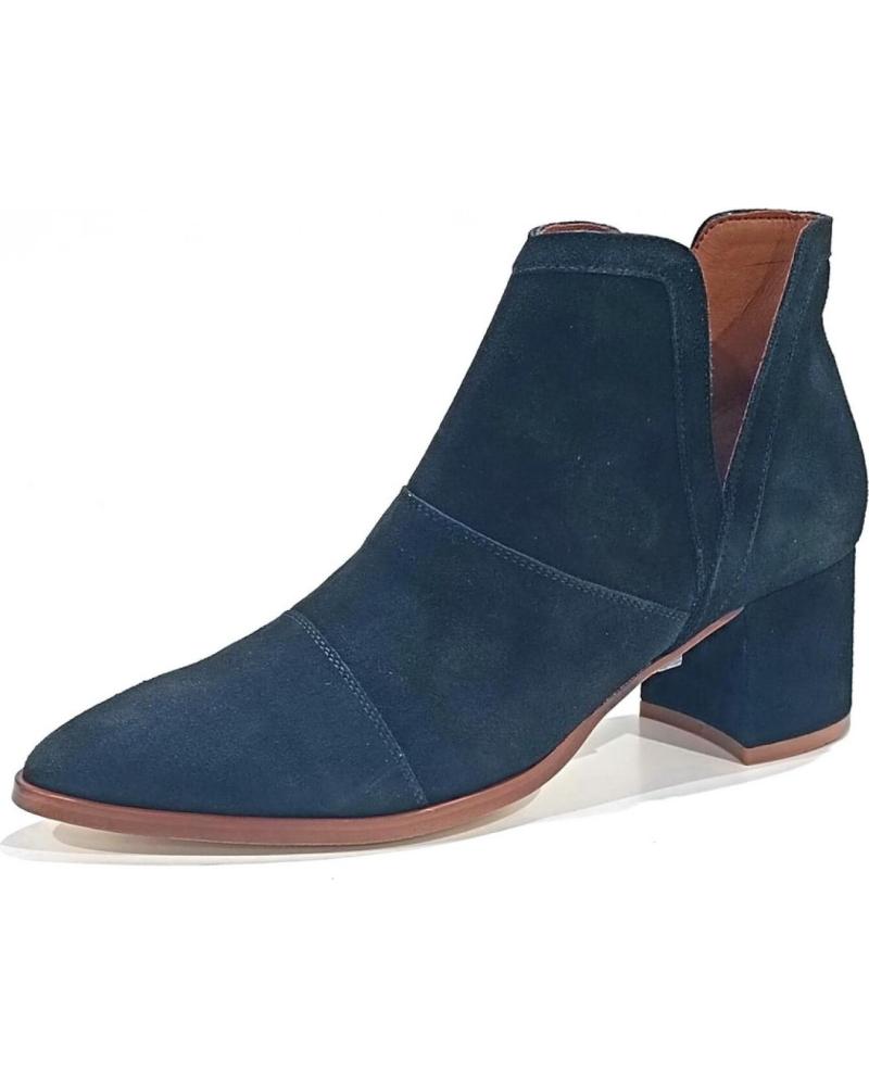 Botines de Mujer POPA BT30101 002 AZAHARA SERRAJE NEGRO SERRAJE