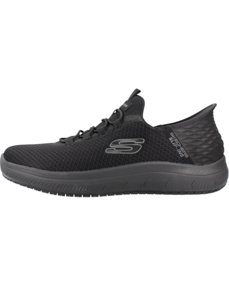SKECHERS ZAPATILLAS SLIP-INS WORK 200205EC HOMBRE NEGRO BBK