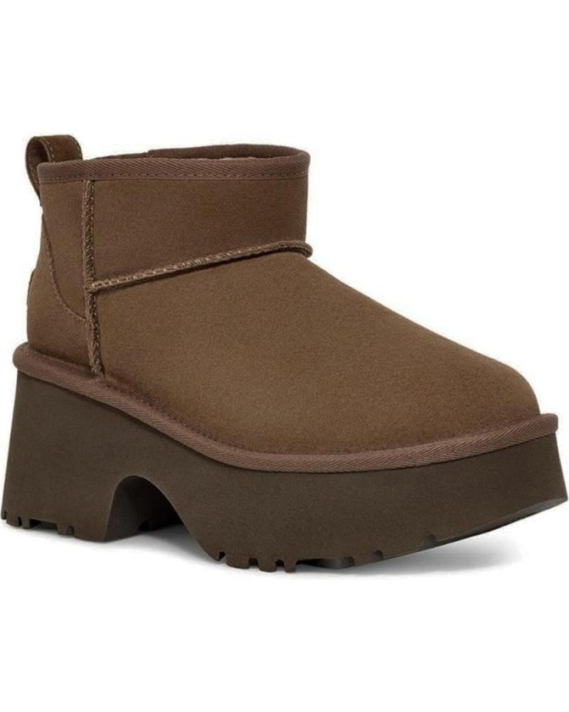 Botines de Mujer UGG BOTINES PLANOS W CLASSIC ULTRA MINI NEW MUJER TAUPE MARRóN