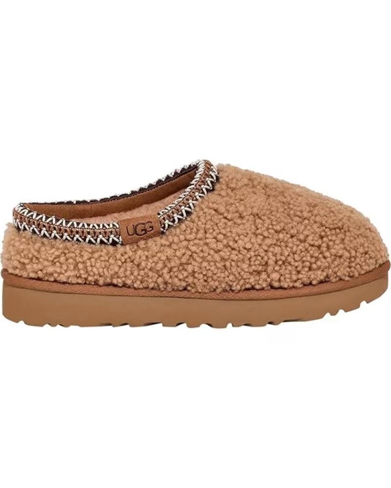Ugg Tasman Maxi Curly - Zapatillas de Casa para Mujer - Marrón Marrón
