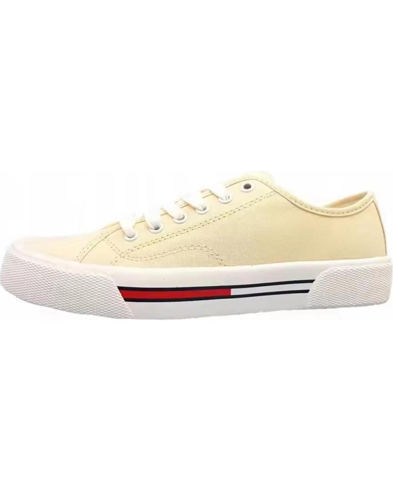 Deportivas de Mujer TOMMY JEANS ZAPATILLAS LONA BAJA AMARILLO