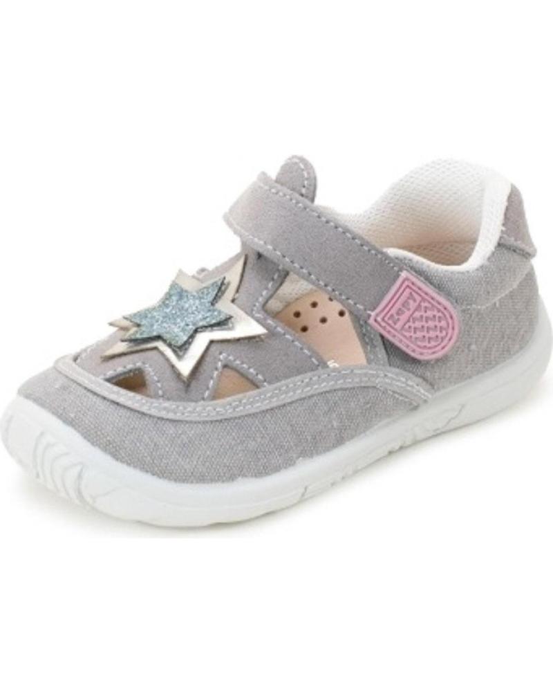 Sandalias de Niña ZAPY SANDALIA LONA ESTRELLA AB71860 GRIS