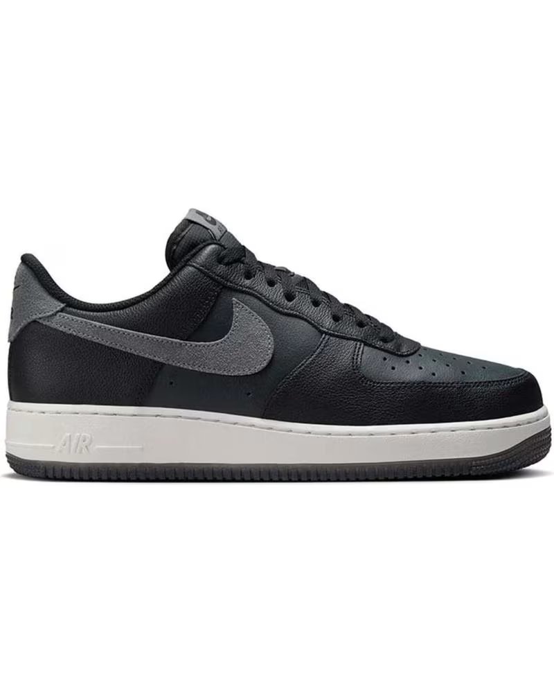 Deportivas de Hombre y Niño Nike Zapatillas Air Force 1 07 LV8 en Color Negro