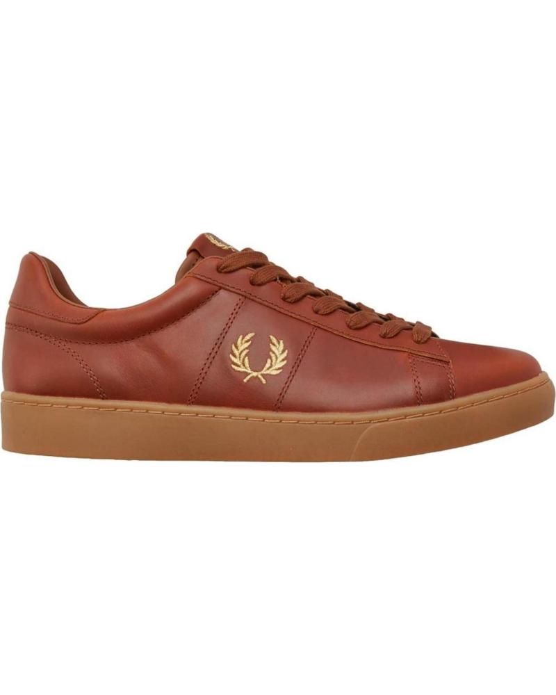 Deportivas de Hombre FRED PERRY ZAPATILLAS SPENCER LEATHER 448 TAN