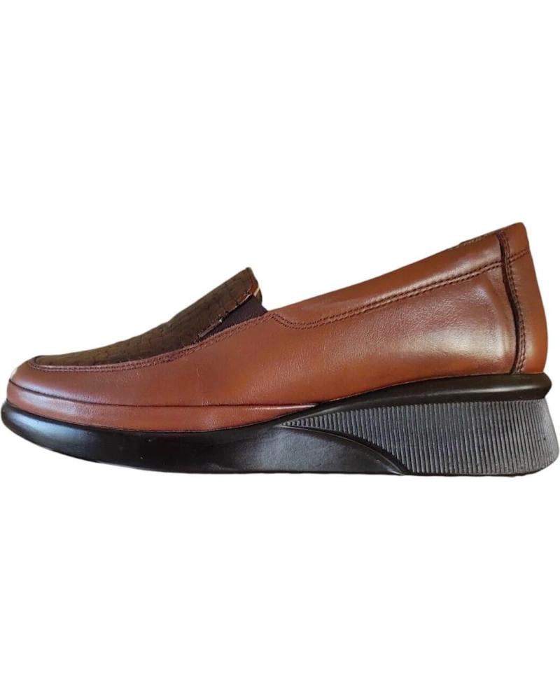 Sapatos de Mulher ERASE MOCASIN DE PIEL COMODIDAD CONFORT Y ESTILO EN CADA PASO MARRóN
