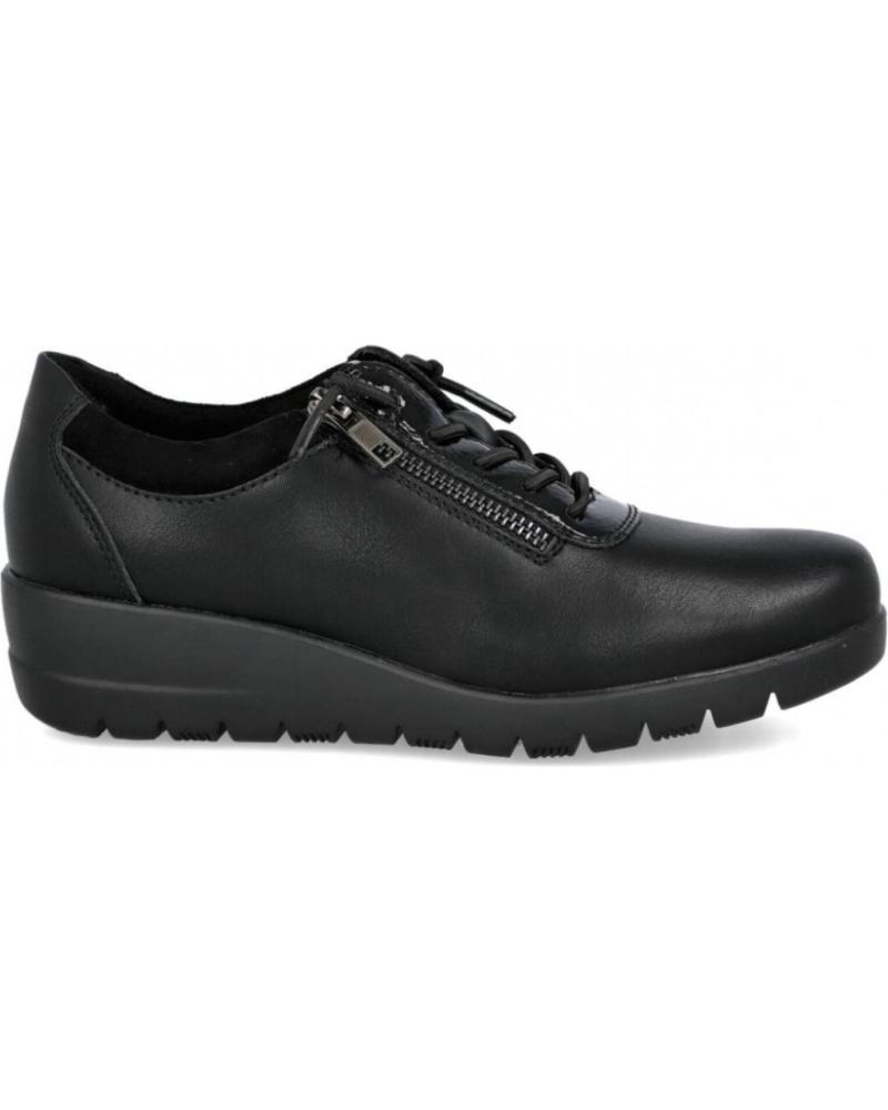 Sapatos de Mulher HISPAFLEX ZAPATO CONFORT PARA MUJER 2433 NEGRO