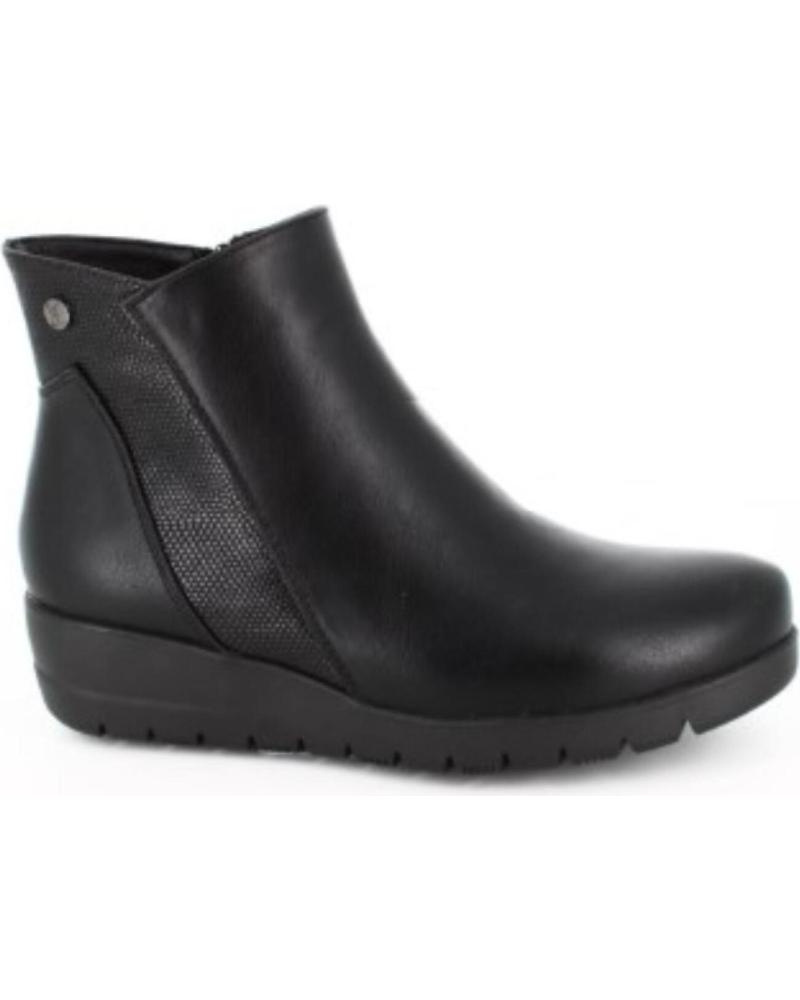 Botins de Mulher HISPAFLEX BOTIN CUNA PARA MUJER 2436 COLOR NEGRO