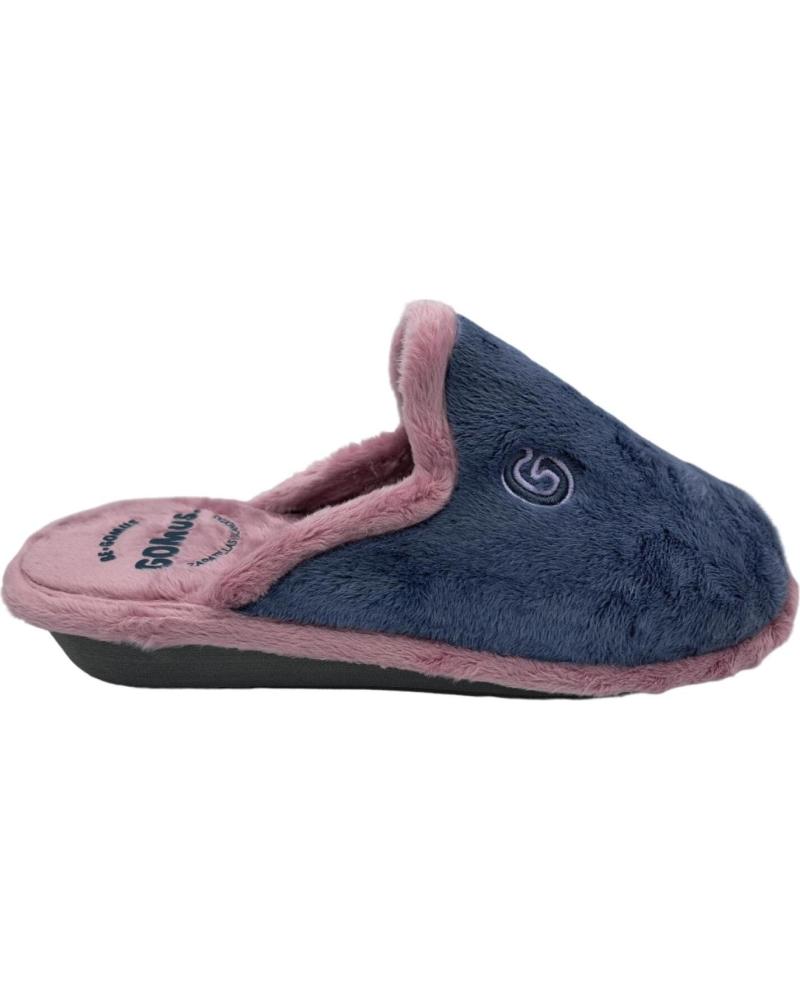 Pantufas de Mulher GARRIDO MURO ZAPATILLA CUNA AZUL