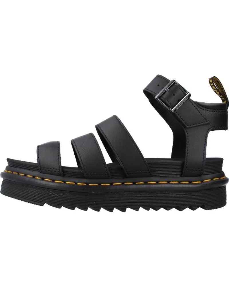 Sandalias Planas Dr Martens Blaire Mujer Negro