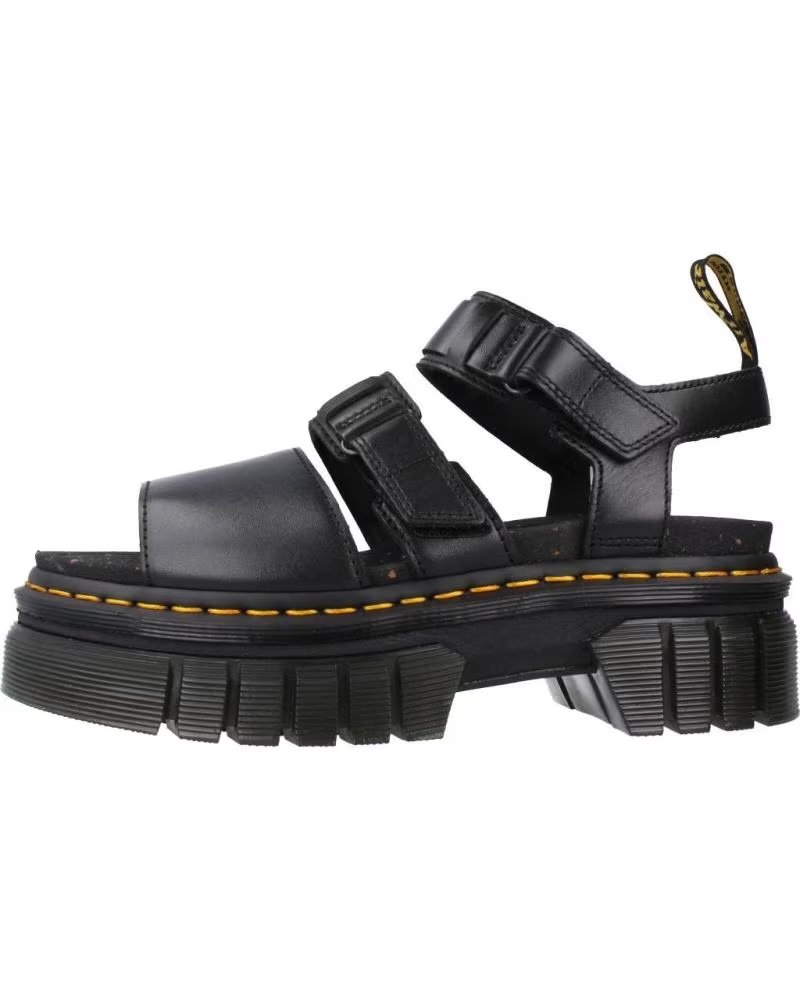 Dr Martens Sandalias Mujer Modelo Ricki 3-STRAP Color Negro Black