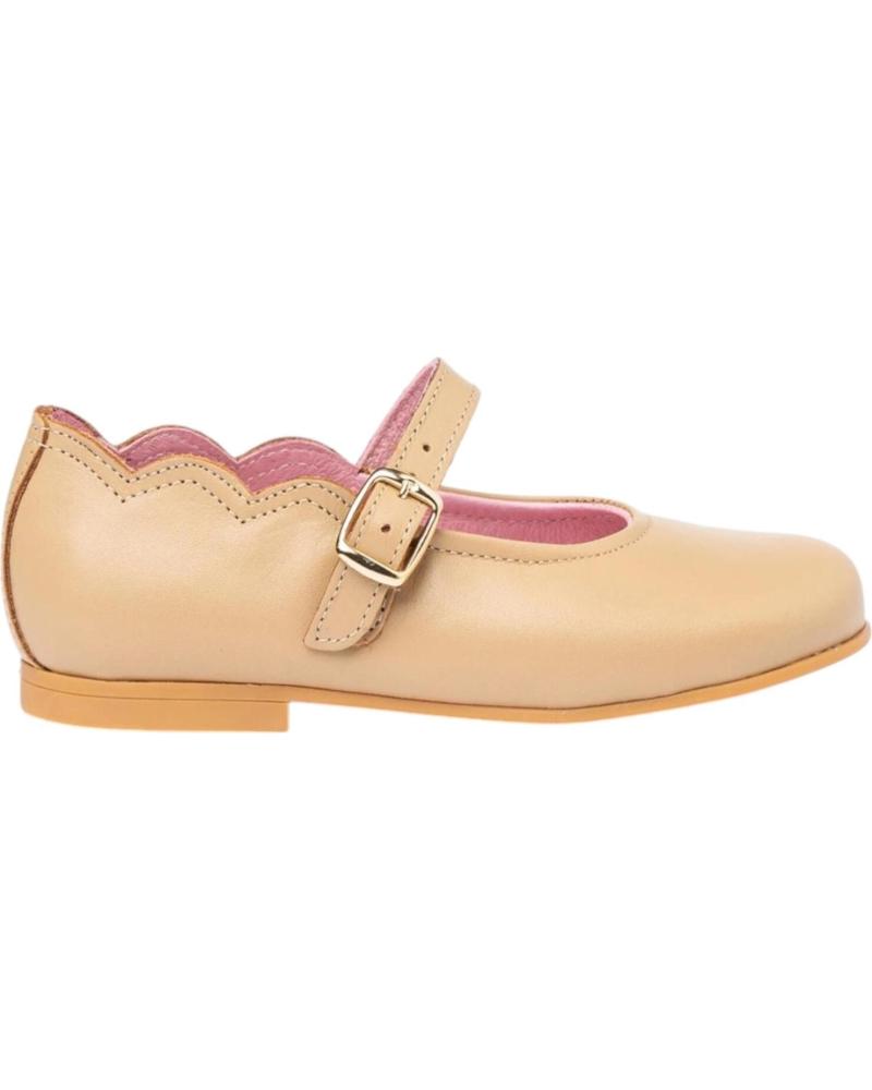 Bailarinas de Niña ANGELITOS BAILARINAS 1103 BAILARINA HEBILLA MARRóN