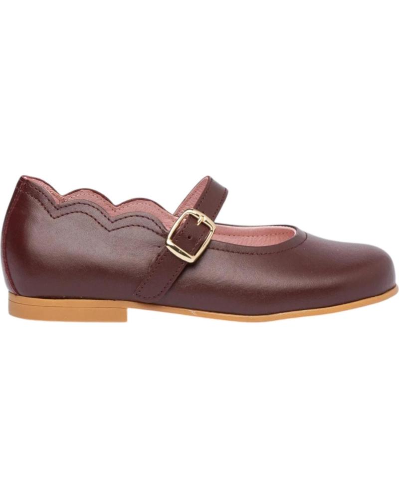 Bailarinas de Niña ANGELITOS BAILARINAS 1103 BAILARINA HEBILLA ROJO