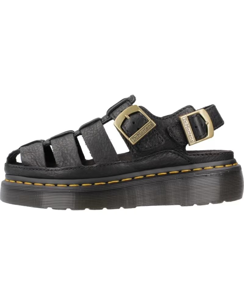Dr Martens Sandalias Mujer Modelo Dm Wrenlie Color Negro Black
