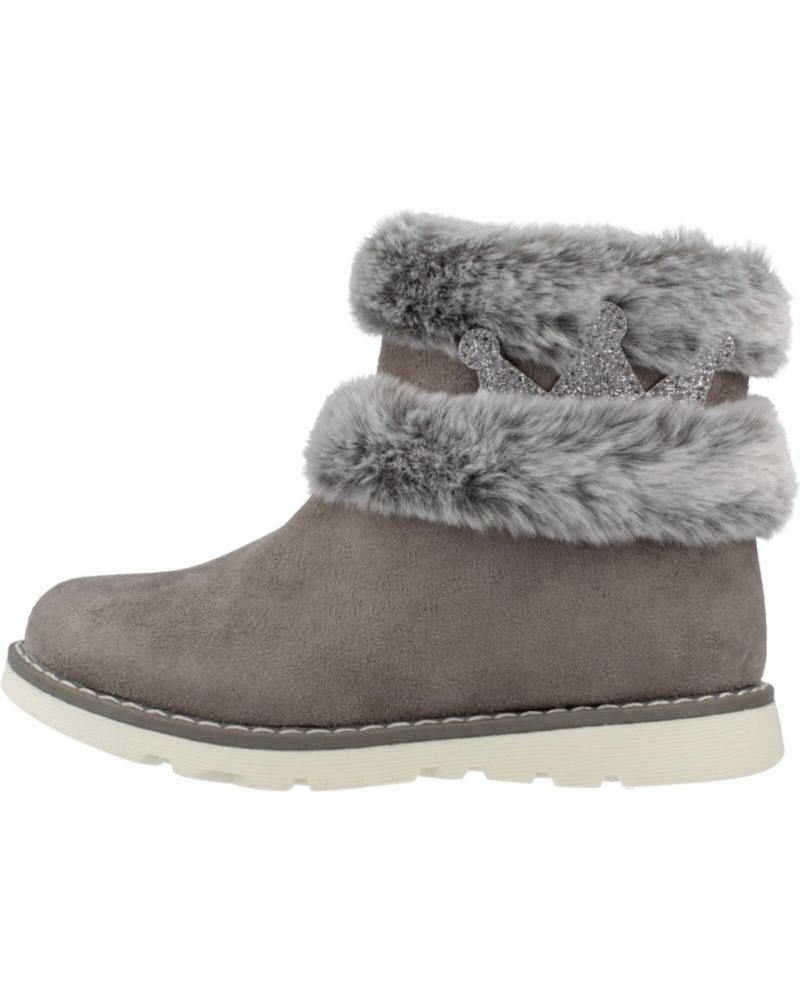 Botines de Niña CHICCO BOTIN CON PELO 950 GRIGIO MICROFIBR
