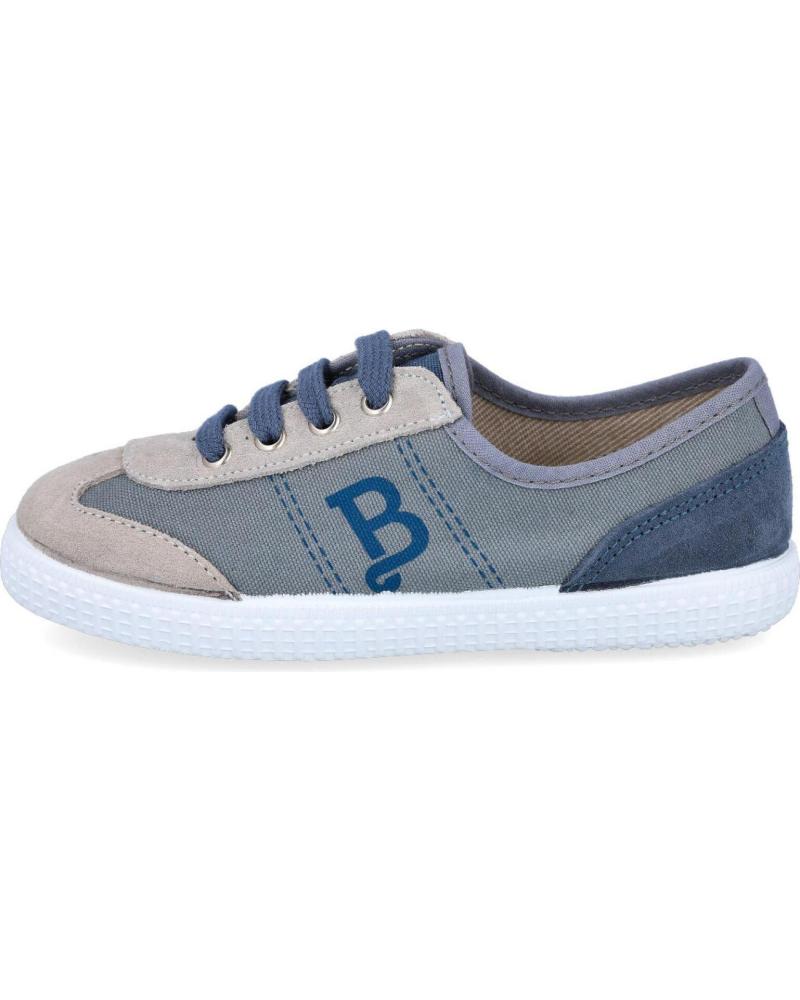 Deportivas de Niño BATILAS 508-030-001 ZAPATILLAS LONA NINO GRIS