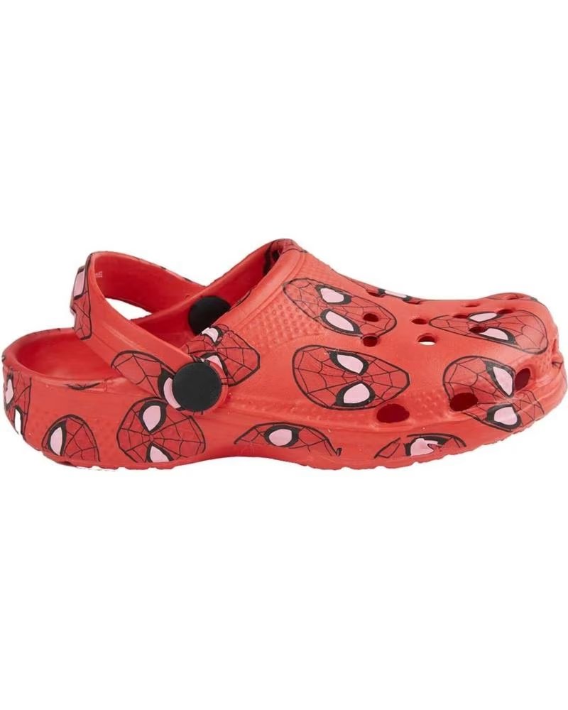Zuecos de Niña y Niño Artesania Cerda Zuecos Cerda Spiderman para Ninos Unisex en Color Rojo