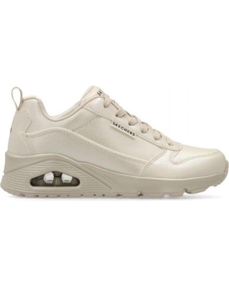 Deportivas de Mujer SKECHERS UNO GALACTIC GAL MUJER 177104-OFWT CLARO PIEL BEIGE