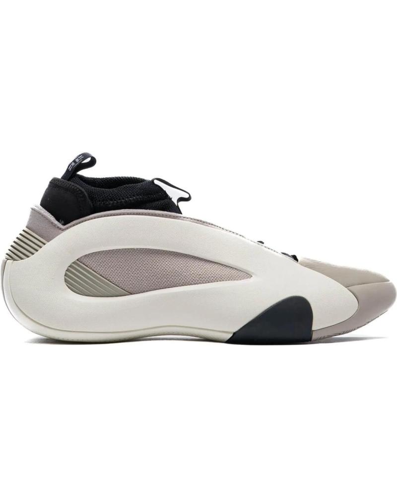 ADIDAS ZAPATILLAS DEPORTIVAS IG6649 PARA BALONCESTO Y ESTILO URBANO - BLANCO Y GRIS NEW